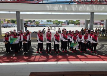 42 atlet POPDA Kapuas Hulu yang akan bertanding di Pontianak telah terlindungi BPJS Ketenagakerjaan. [Istimewa]