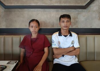 Pasangan suami istri Susanto dan Petronela Susi.