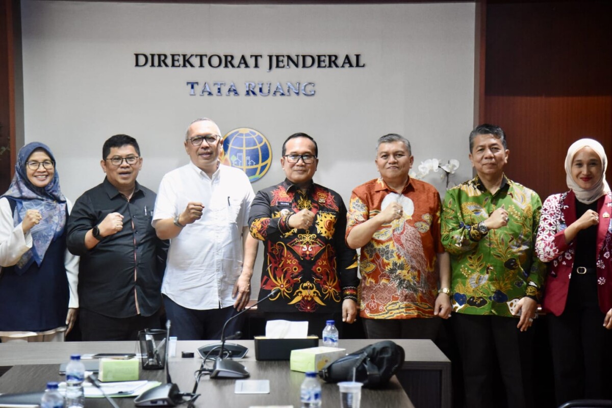 Pemkab Kuburaya melakukan kunjungan kerja ke Direktorat Jenderal Tata Ruang Kementerian ATR/BPN di Jakarta, Kamis (2/7/2026). 