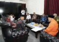 Pertemuan antara jajaran Pemerintah Kabupaten Malang dan pimpinan KPU Kabupaten Malang di ruang kerja Bupati Malang, Kamis (2/7/2026).