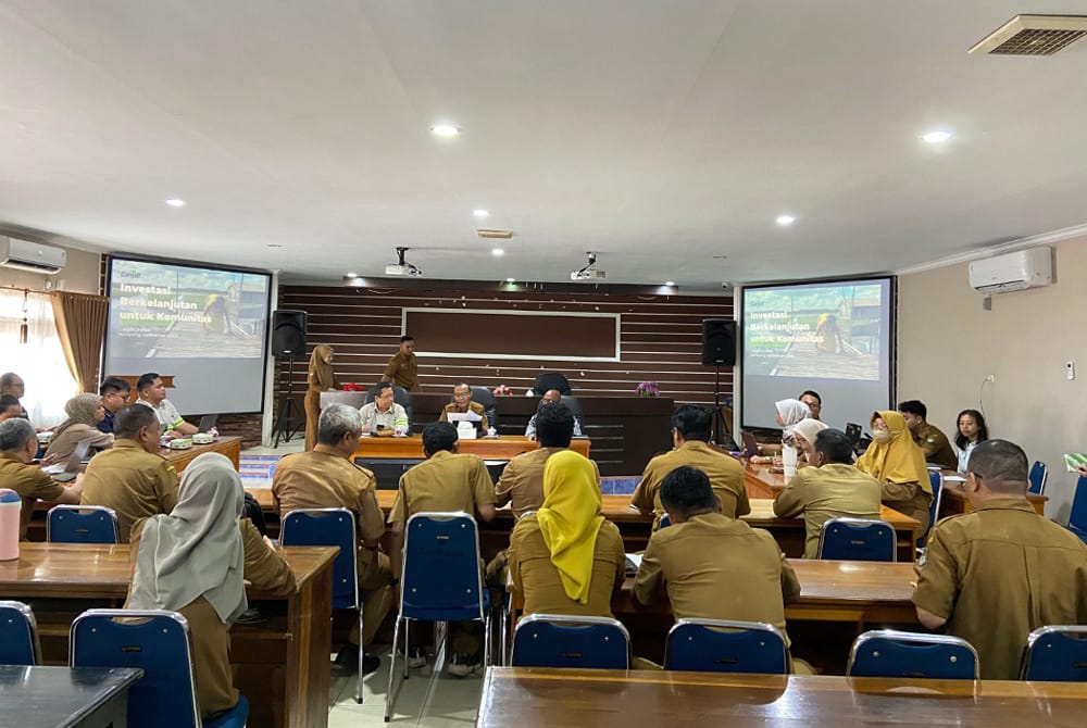 Cargil OneKal bersama tiga mitra strategis saat melakukan koordinasi bersama Bappeda Ketapang. Foto: Istimewa.