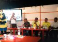 Proses TM Jurnalis Ketapang Cup Series XII yang berlangsung Minggu (12/07) malam. Foto: AJK.