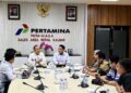 Bupati Ketapang, Alexander Wilyo saat audiensi ke PT Pertamina Patra Niaga. Foto: Ist.