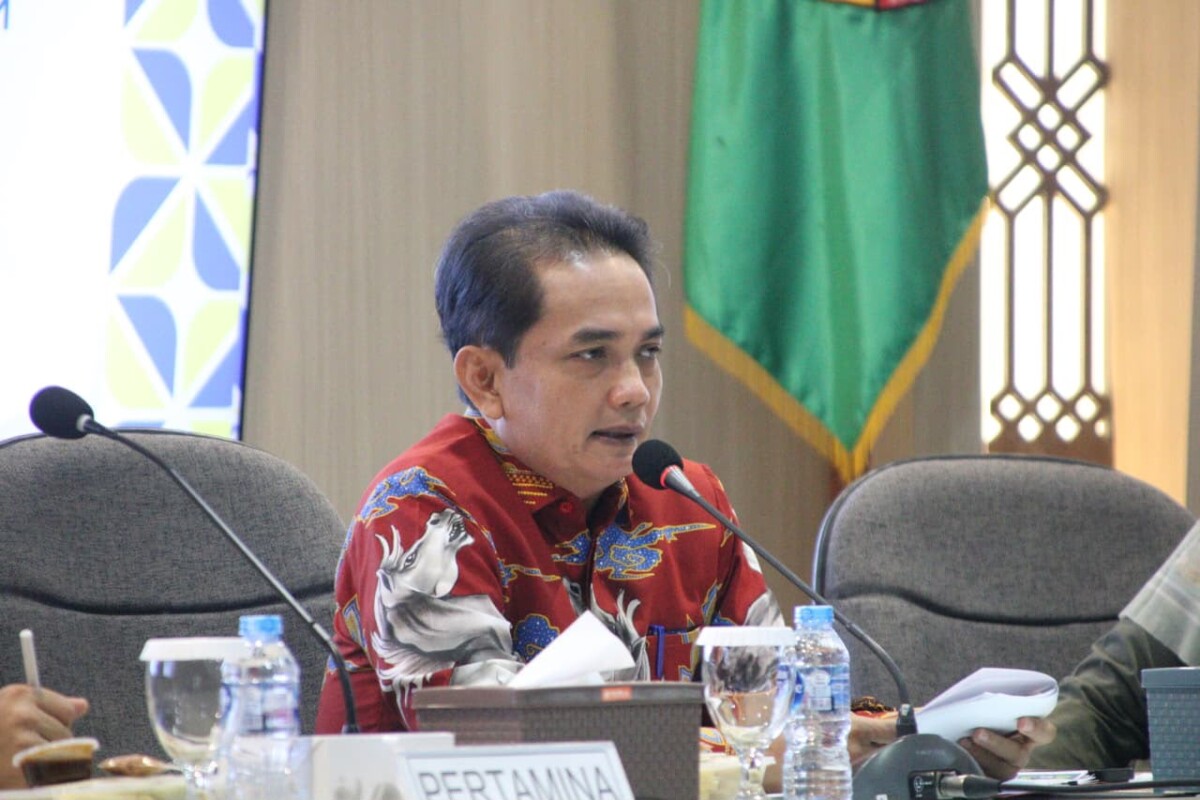 Wakil Wali Kota Pontianak Bahasan membuka sosialisasi Surat Edaran Wali Kota Pontianak Nomor 25 Tahun 2026 tentang larangan pengunaan LPG Tabung 3kg Bersubsidi.