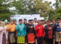 Sujiwo usai memimpin Upacara Peringatan HUT ke-19 Kabupaten Kubu Raya di halaman Kantor Bupati, Jumat (17/7/2026).