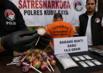 Satuan Reserse Narkoba (Satresnarkoba) Polres Kubu Raya menangkap seorang pria berinisial LJ alias Koko (54), terduga pengedar sabu.