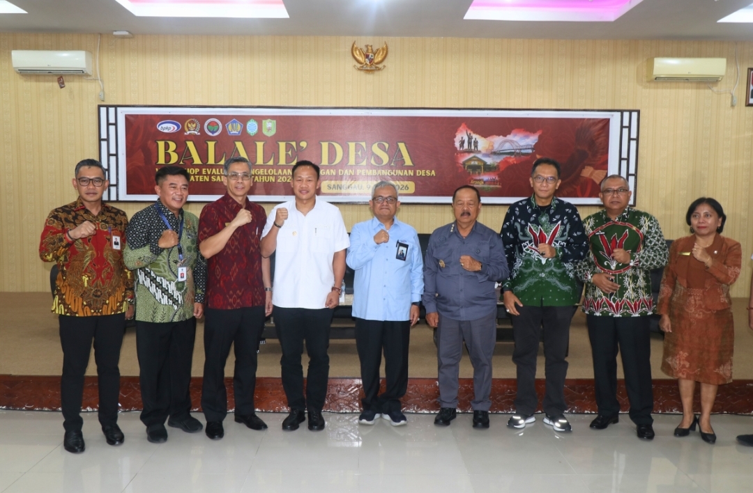 Workshop berlangsung di Aula Badan Pendapatan Daerah Kabupaten Sanggau, Kamis (9/7/2026)