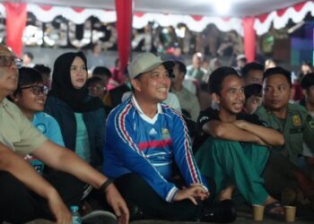 Nobar Piala Dunia, Gubernur Norsan Ajak Masyarakat Perkuat Kebersamaan