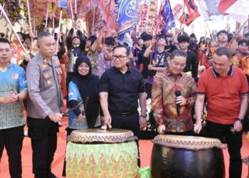 Sujiwo usai menghadiri Open Turnamen Independent Cup V Tahun 2026 di Gaia Bumi Raya City, Sabtu (15/8/2026).