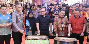 Sujiwo usai menghadiri Open Turnamen Independent Cup V Tahun 2026 di Gaia Bumi Raya City, Sabtu (15/8/2026).