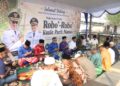 Edi saat membuka Pesta Rakyat Robo’-Robo’ Kota Pontianak 2026 di Gedung Serbaguna Kelurahan Banjar Serasan, Jalan Tanjung Raya II, Rabu (12/8/2026).