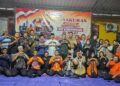 BPBD Kabupaten Jember gelar tasyakuran menyambut HUT RI ke 81 sekaligus Juara BPBD terbaik se Jawa Timur 2026 (foto: Sigit Priyono/ Jurnalis.co.id)