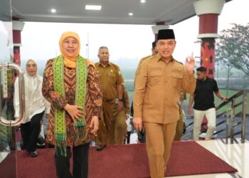Sambut Kedatangan Gubernur Jatim Khofifah, Gubernur Norsan Dorong Kerja Sama Ekonomi Antardaerah