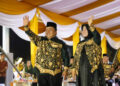 Sukir hadiri pembukaan MTQ yang dibuka secara resmi oleh Gubernur Kalimantan Barat Ria Norsan di Pelataran Eks Sail Selat Karimata, Pantai Pulau Datok, Sukadana, Minggu (2/8/2026).