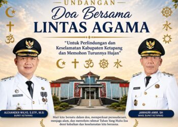 Fleyer doa bersama.