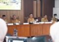 Kementerian Dalam Negeri saat melakukan kunjungan lapangan Program LSDP di Aula Muis Amin Bapperida Kota Pontianak, Senin (31/8/2026).