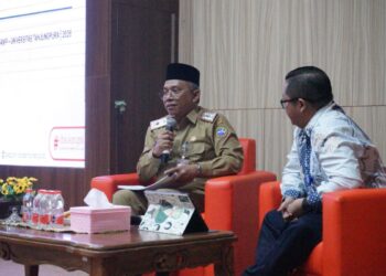 Amirullah saat menjadi pemateri Career Readiness Bootcamp Universitas Tanjungpura, Selasa (1/9/2026).