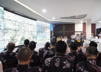 Peserta Pelatihan Kepemimpinan Nasional (PKN) Tingkat II Angkatan XXI Tahun 2026 di Pontive Center, Kantor Wali Kota Pontianak, Rabu (2/9/2026).
