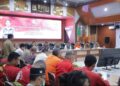 Suasana Rakor penanganan Karhutla Pemkab Ketapang bersama Menteri Kehutanan, Raja Juli. Foto: Ist.