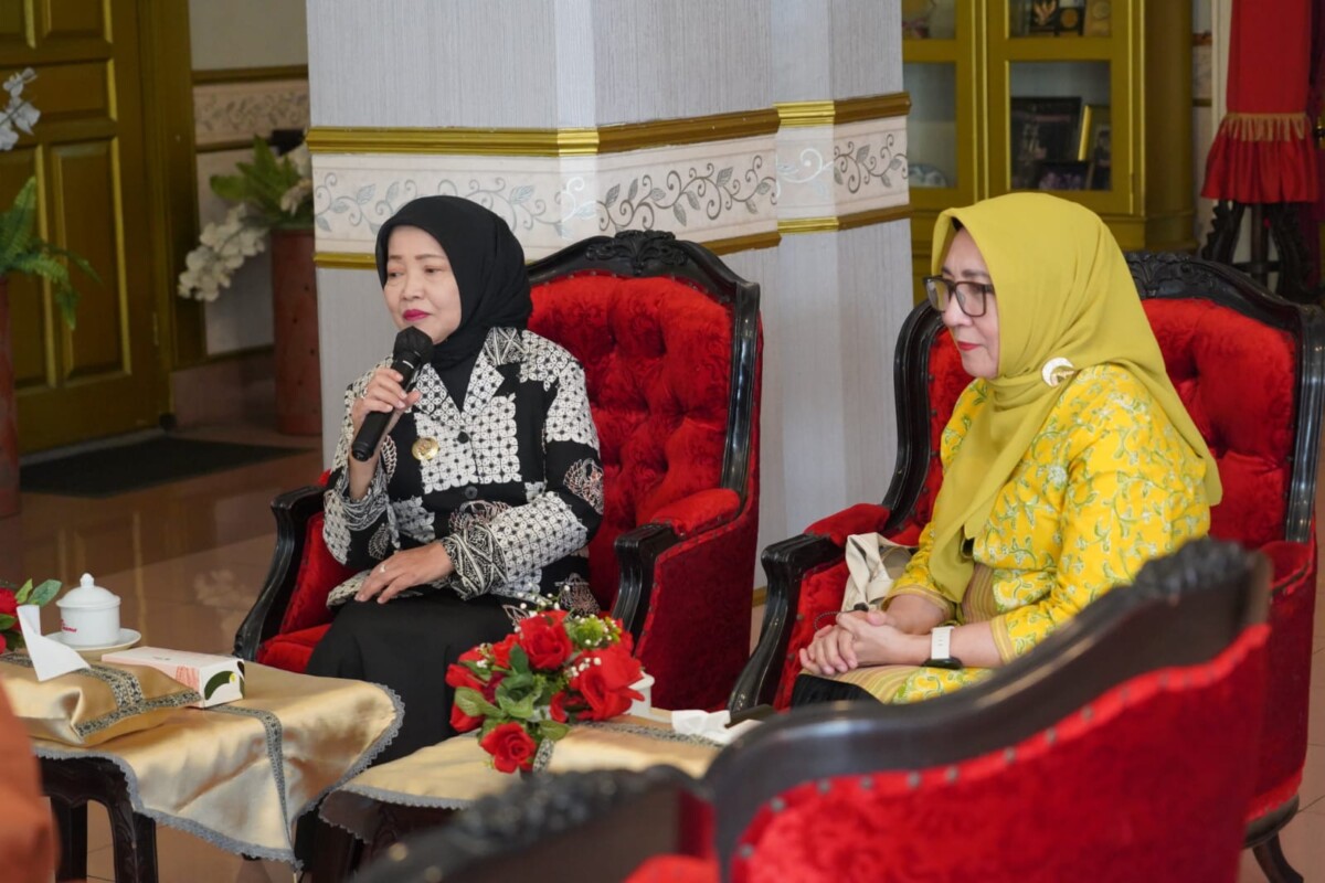 Gabungan Organisasi Wanita (GOW) saat melakukan audency ke Wabup Malang