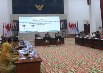 Gubernur Norsan Pimpin Rapat Forkopimda, Penanganan Karhutla dan Ketahanan Pangan jadi Perhatian