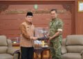 Gubernur dan Wagub Kalbar Terima Kunjungan Pamit Danlanud Supadio, Apresiasi Sinergi Penangana Karhutla