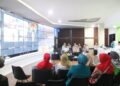 Wakil Wali Kota Pontianak Bahasan dalam Pemaparan dan Wawancara Calon Juara Penjaringan Desa dan Kelurahan Berprestasi Tingkat Nasional 2026 di Pontive Center, Rabu (7/10/2026).