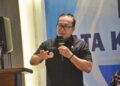 Sujiwo saat membuka Bimbingan Teknis (Bimtek) Tata Kelola BLUD Kesehatan di Qubu Suites Hotel, Sungai Raya, Jumat (9/10/2026).
