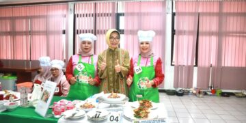TP PKK Kota Pontianak meraih juara 2 lomba Cipta Menu Beragam Bergizi Seimbang dan Aman (B2SA) tingkat Provinsi Kalimantan Barat 2026