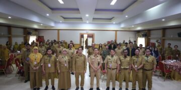 Sosialisasi Google Workspace bagi perangkat daerah di Aula Sultan Syarif Abdurrahman, Kantor Wali Kota Pontianak, Selasa (13/10/2026).